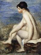 Seated Bather renoir